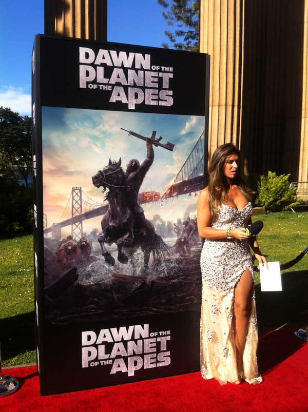 Dawn of the Planet of the Apes Red Carpet